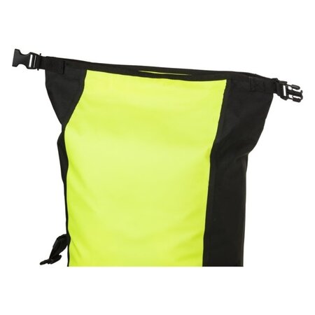 AGU Enkele fietstas Shelter Clean Large 42L Neon Geel - Set van twee tassen