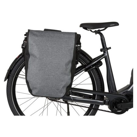 AGU Enkele fietstas Shelter Clean Large 21L Grijs CG - Waterdicht