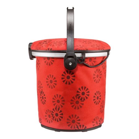 Ortlieb Stuurtas Up-Town Design Floral Red - 17,5L
