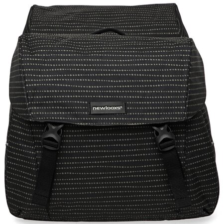 New Looxs Dubbele fietstas Joli Double MIK 37L Nomi Black