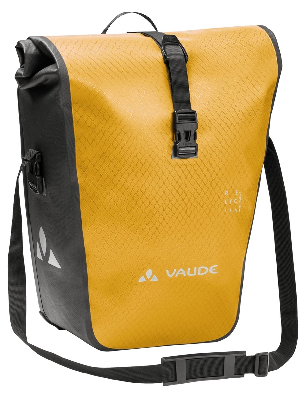 Enkele fietstas Aqua Back Single Recycled 24L Burnt Yellow