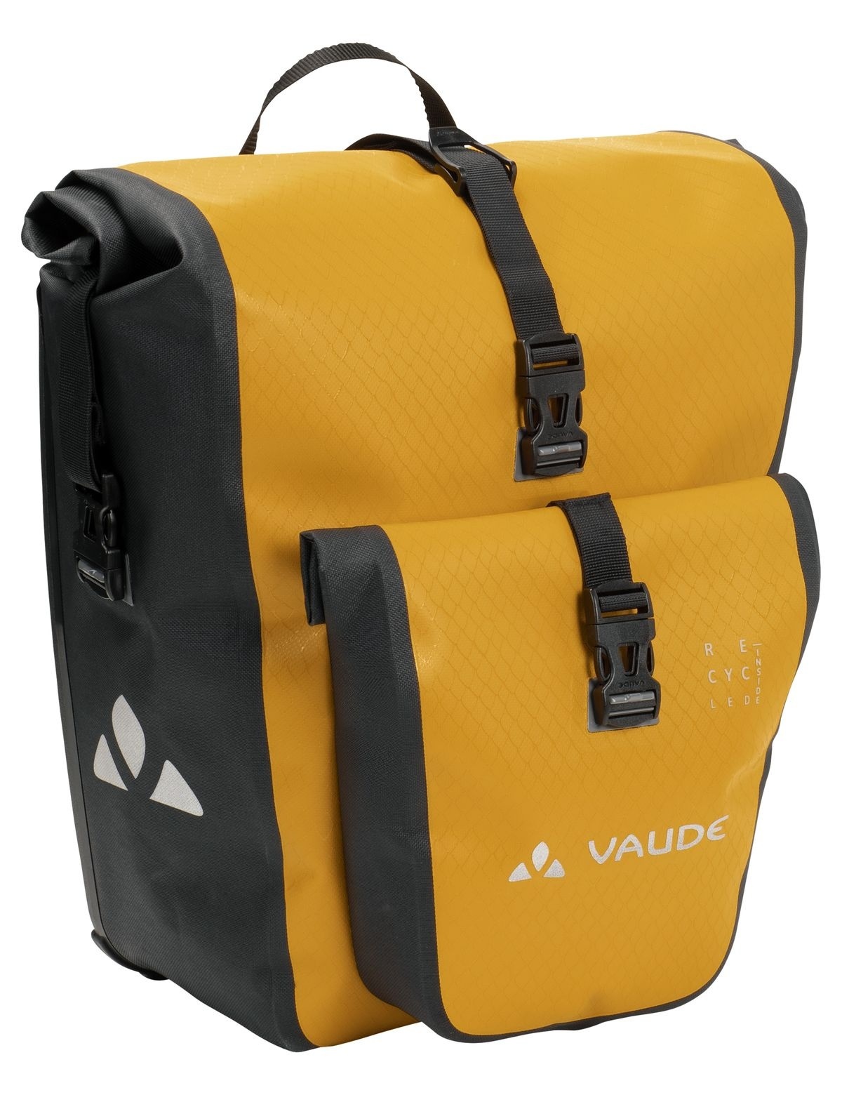 Image of Enkele fietstas Aqua Back Plus Single Recycled 25,5L Burnt Yellow