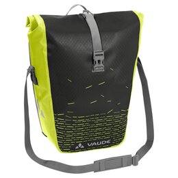 Vaude Enkele fietstas Aqua Back Print Single 20L Black/Bright Green