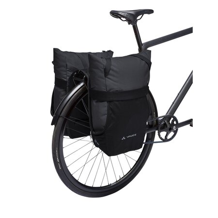 Vaude Dubbele fietstas Twinshopper 44L Black