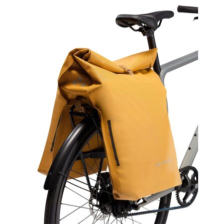 Vaude Dubbele fietstas Proof Double UL 20L Burnt Yellow - waterdicht