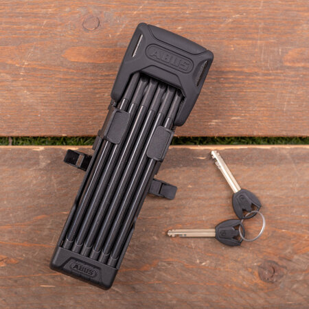 ABUS Bordo Big XPlus 6000K 90 cm zwart SH - met framehouder