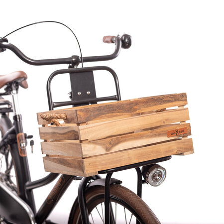 Wicked Houten Krat M 23L Bruin
