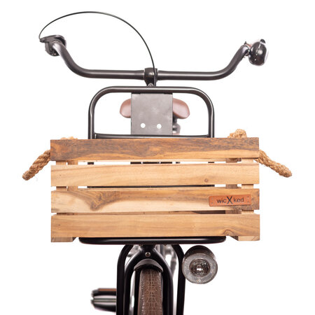 Wicked Houten Krat M 23L Bruin