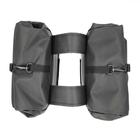 New Looxs Dubbele fietstas Nyborg 34L Black