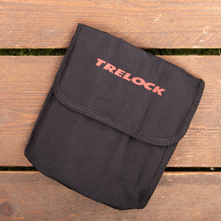 TRELOCK ZR Insteekketting 455 Zwart-rood - 100 cm