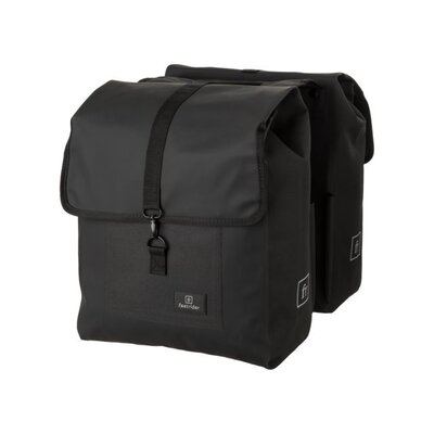 FastRider Dubbele fietstas Jaxx Trend Waterproof 28L Zwart
