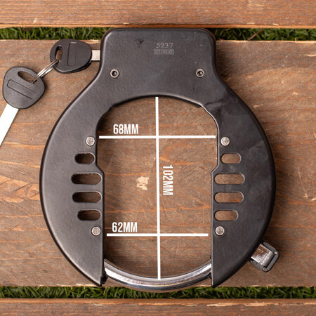 Falkx Armour Ringslot 72 mm Zwart - ART-2