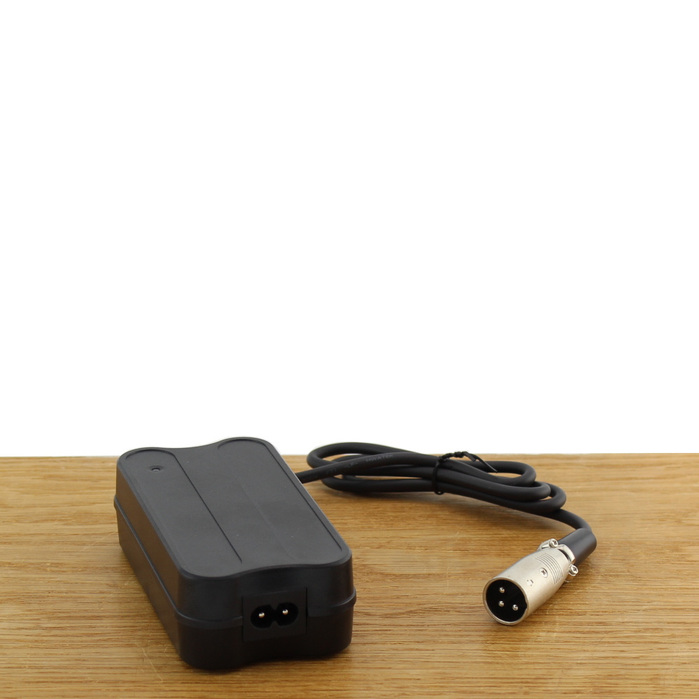 fiets acculader 42V 2,2A XLR 3-polig afbeelding