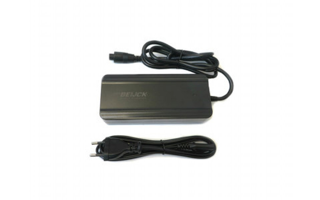 Fiets acculader 36V 2A - 5-pins 11mm ronde laadplug afbeelding