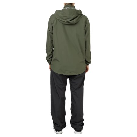 AGU GO Rain Suit Essential - Regenpak Army Green - Maat L