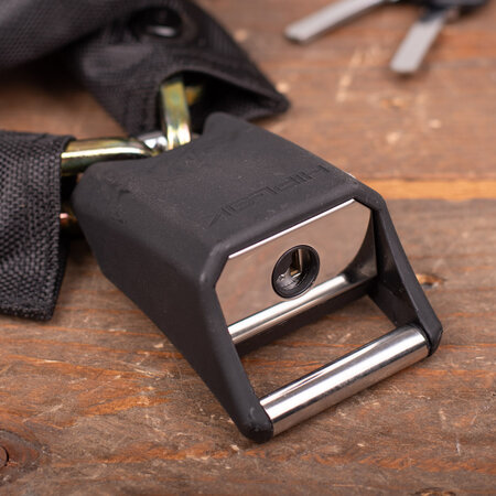 Hiplok Kettingslot Homie Silver Zwart ART-2