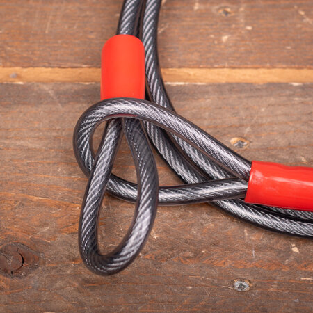 DoubleLock Losse kabel 220 CM - 10 MM - voor hangslot