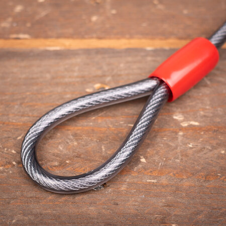 DoubleLock Losse kabel 120 CM - 10 MM - voor hangslot
