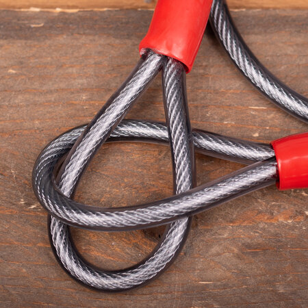 DoubleLock Losse kabel 120 CM - 10 MM - voor hangslot