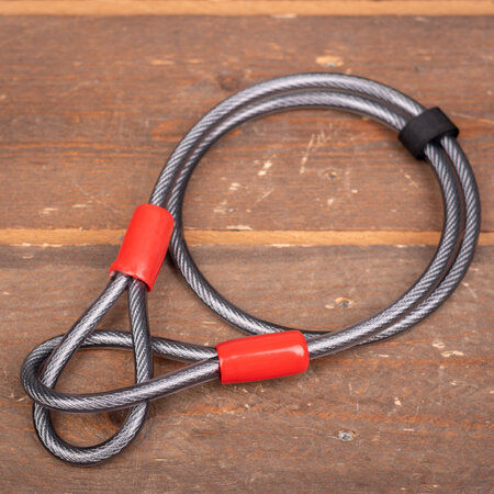DoubleLock Losse kabel 120 CM - 10 MM - voor hangslot