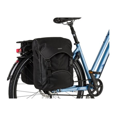 FastRider Dubbele fietstas Unibag Traffic Basics 28L Legergroen