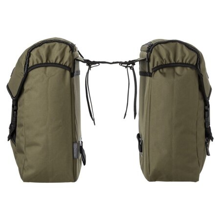 FastRider Dubbele fietstas Unibag Traffic Basics 28L Legergroen