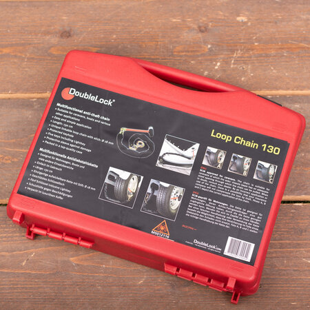 DoubleLock Loopchain 130 cm - Met SCM-keurmerk