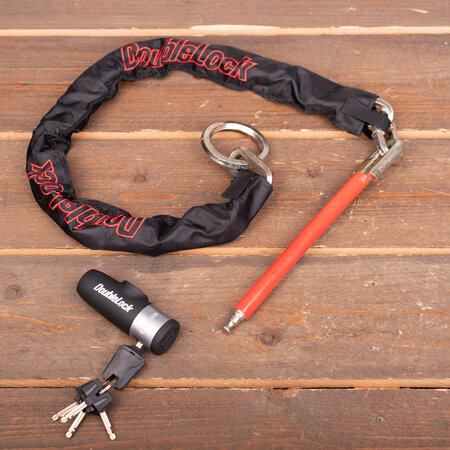 DoubleLock Loopchain 130 cm - Met SCM-keurmerk