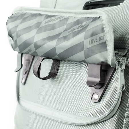 Urban Proof Shopper fietstas 20L Recycled - Groen/Grijs
