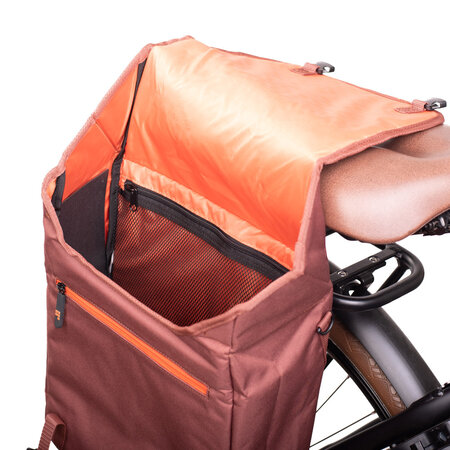 CONTEC Enkele fietstas Via Tour 16L Rood