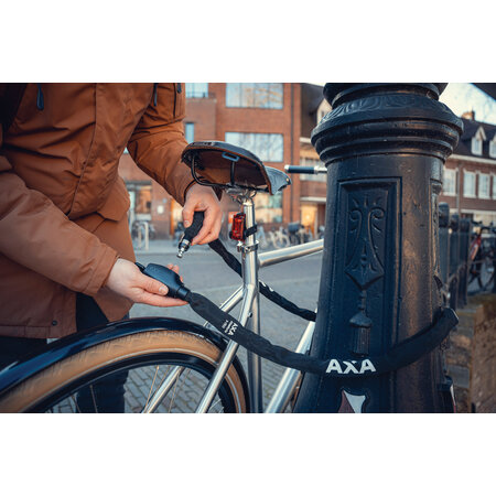 AXA Kettingslot Absolute 5-150 Zwart 150 cm