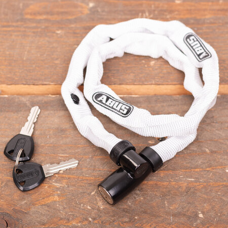 ABUS Kettingslot 1500/60 in witte kleur