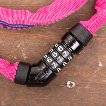 ABUS Kettingslot Steel-O-Chain 4804C Pink - 75cm
