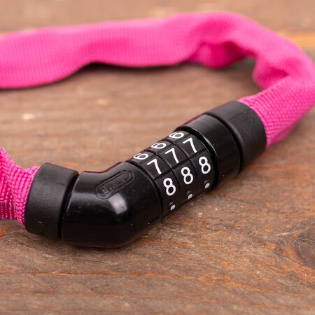 ABUS Kettingslot Steel-O-Chain 4804C Pink - 75cm