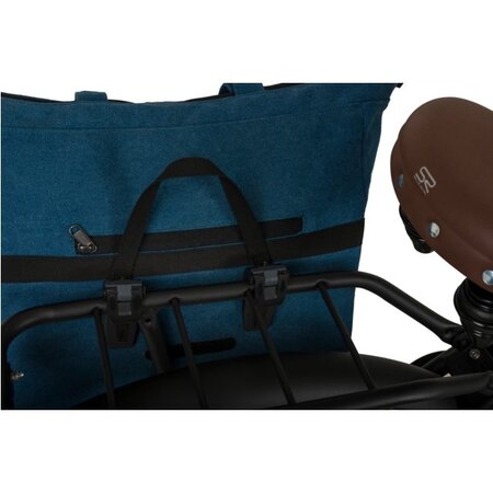 FastRider Enkele fietstas Celo Shopper Trend 17L Blauw CG