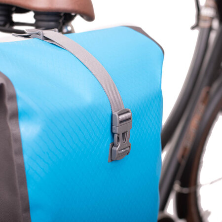 Vaude Enkele fietstas Aqua Back Single 20L Icicle - cool ijsblauw!