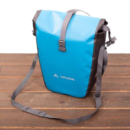 Vaude Enkele fietstas Aqua Back Single 20L Icicle - cool ijsblauw!