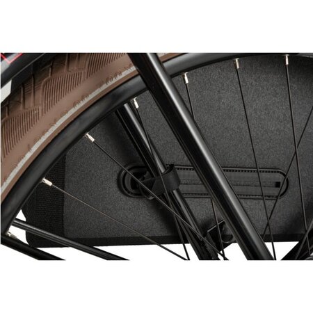 FastRider Dubbele fietstas Canvas 93 41L Zwart