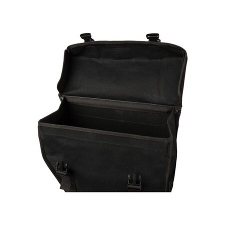 FastRider Dubbele fietstas Canvas 93 41L Zwart