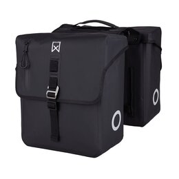 Willex Dubbele Tas Roubaix 28L Zwart