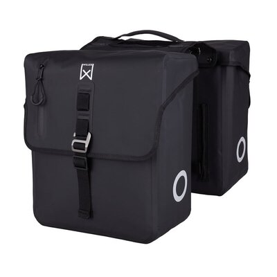 Willex Dubbele Tas Roubaix 28L Zwart