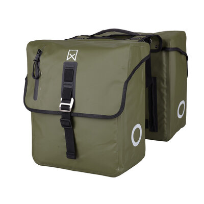 Willex Dubbele Tas Roubaix 28L Groen