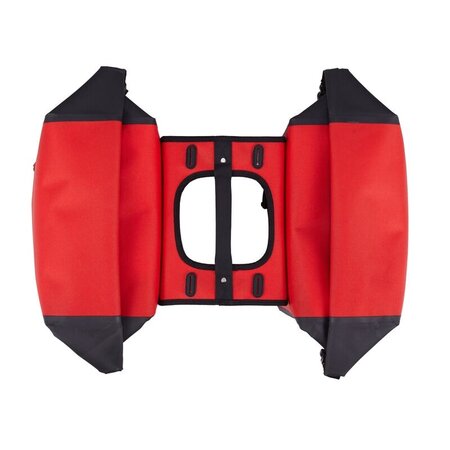 Willex Dubbele Tas Combi Waterdicht 54L Rood