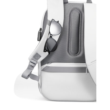 XD Design Rugzak Bobby Edge 22L Off White - Anti diefstal