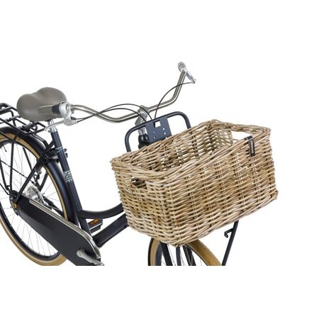 Basil Fietsmand Dax Grijs - Maat L