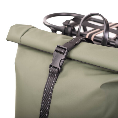 Urban Proof Enkele fietstas Rolltop Recycled 20L Groen