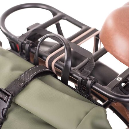 Urban Proof Enkele fietstas Rolltop Recycled 20L Groen