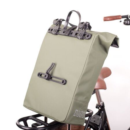 Urban Proof Enkele fietstas Rolltop Recycled 20L Groen