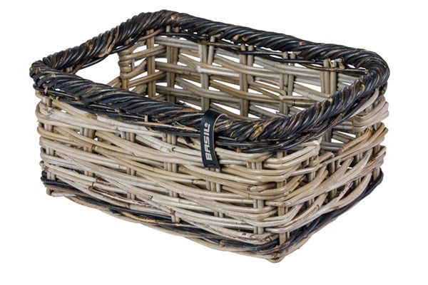 Fietsmand Dijon Grijs/Zwart - Maat S