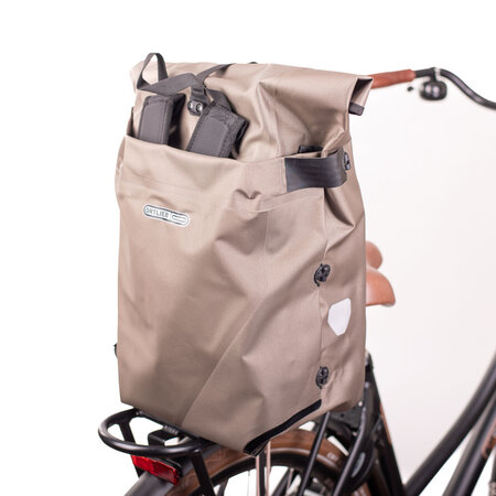 Ortlieb Enkele Fietstas en Rugtas Vario PS QL 2.1 Dark Sand - 26L